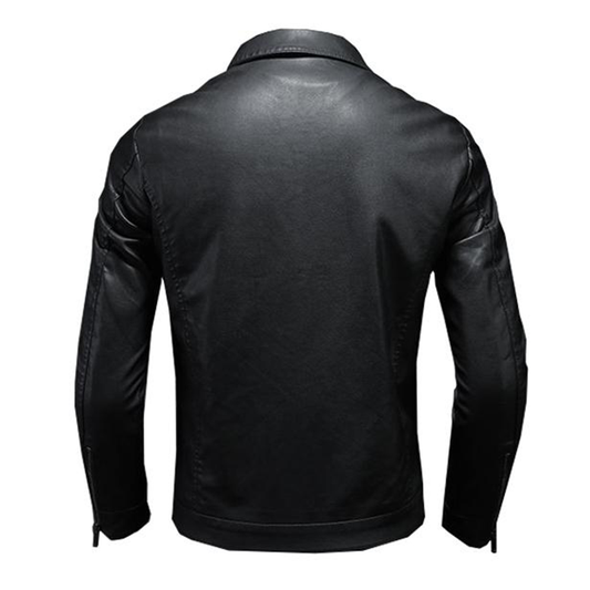 Lukas – Glatte Lederjacke Herren