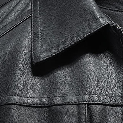 Lukas – Glatte Lederjacke Herren