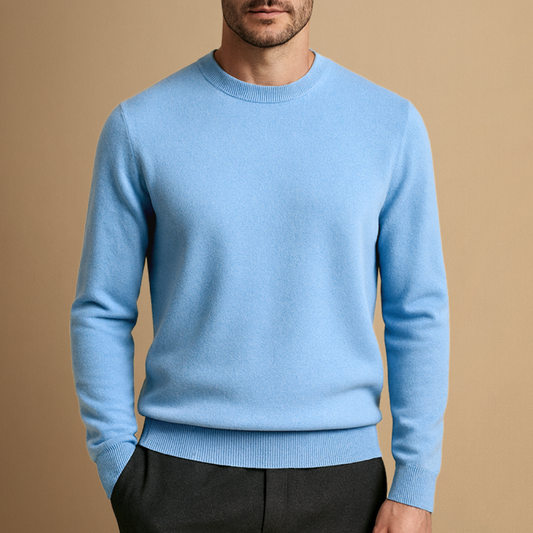 Finn – Klassischer Feinstrick Pullover für Herren