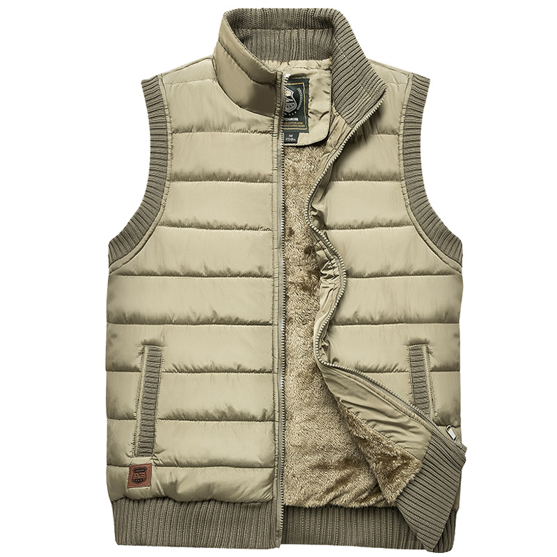 Callum – Fleece-Lined Quilted Puffer Vest for Men