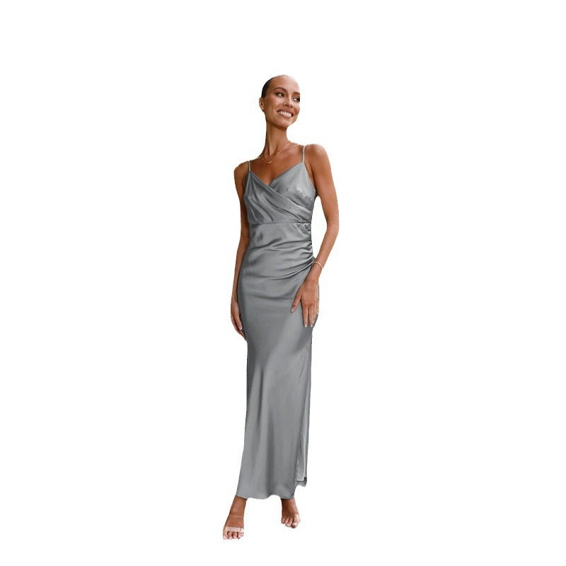 Nuria | Vestido ajustado con tirantes finos