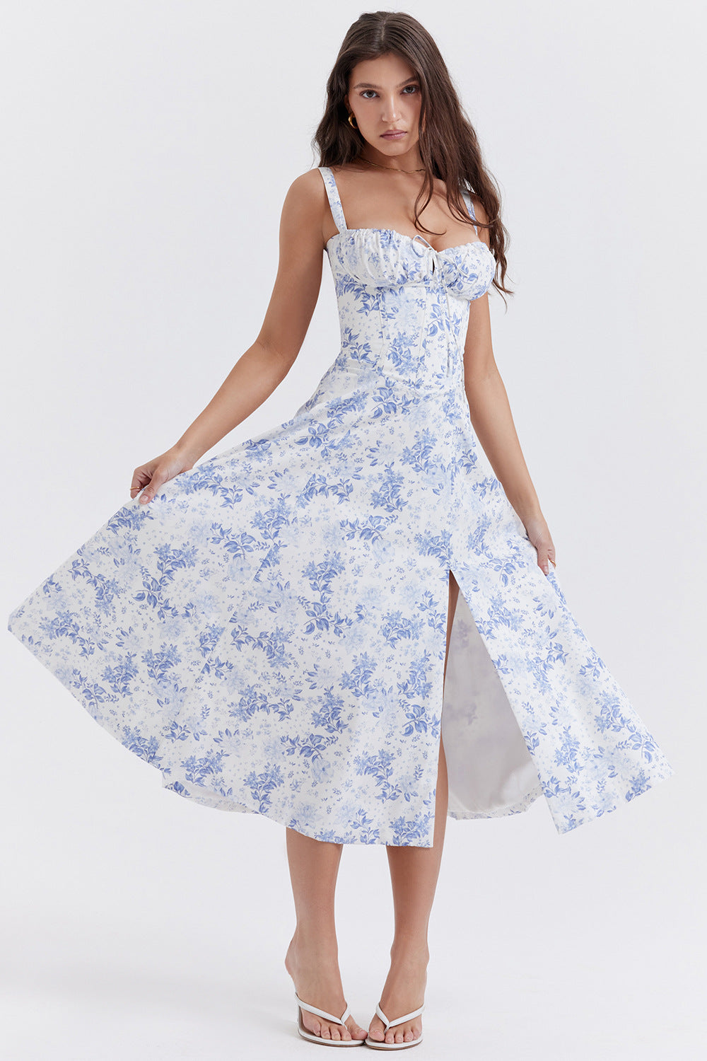 Graciela | Nuevo Vestido Estampado Floral Mujer