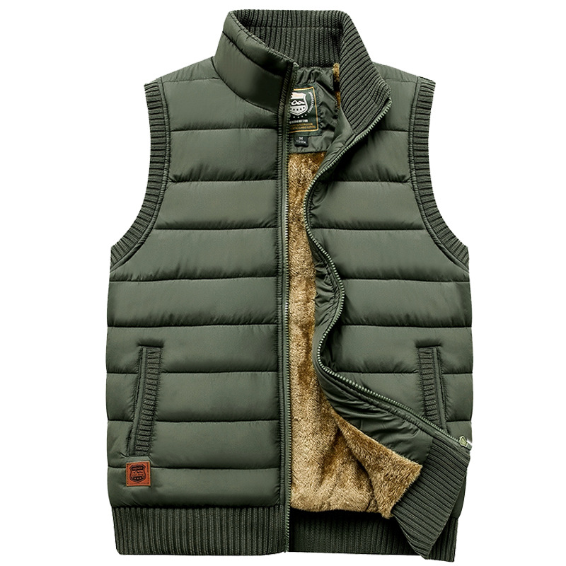 Callum – Fleece-Lined Quilted Puffer Vest for Men