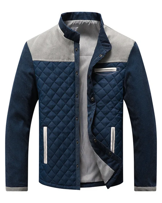 David - Herren Steppjacke mit Stehkragen