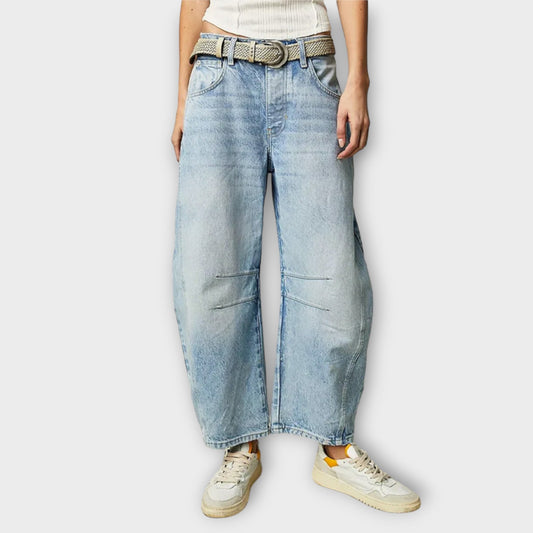 Mia – Weit geschnittene Vintage-Jeans Damen