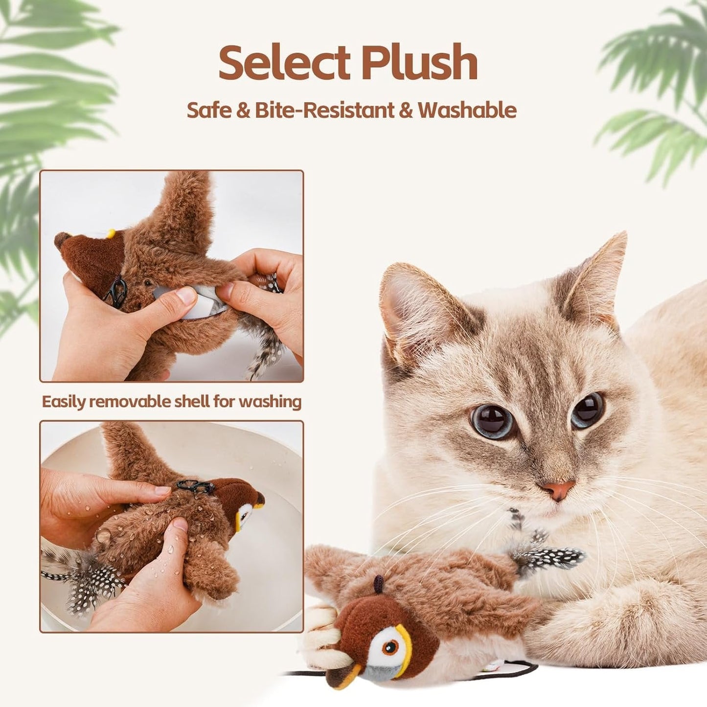 ChirpBuddy Interactive Bird Toy for Cats
