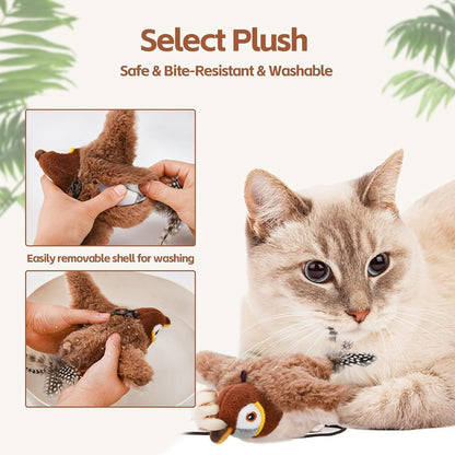 ChirpBuddy Interactive Bird Toy for Cats