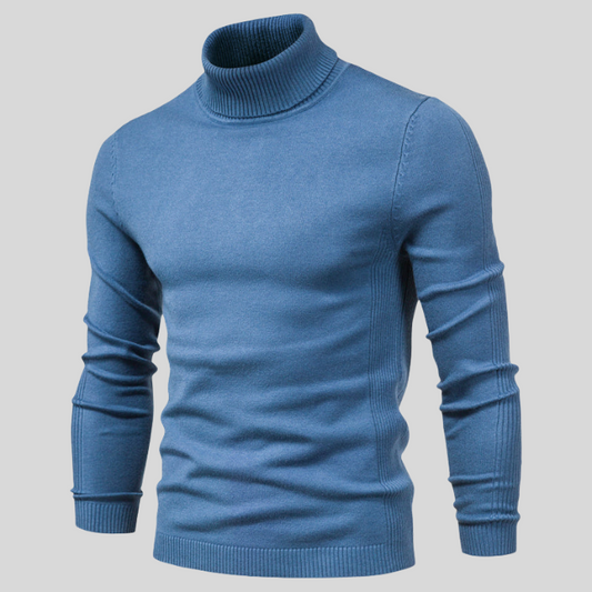 Luca – Feiner Rollkragenpullover Herren