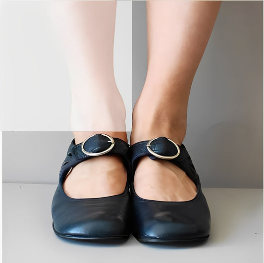 Selma – Klassische Mary Jane Schuhe mit Retro-Schnalle