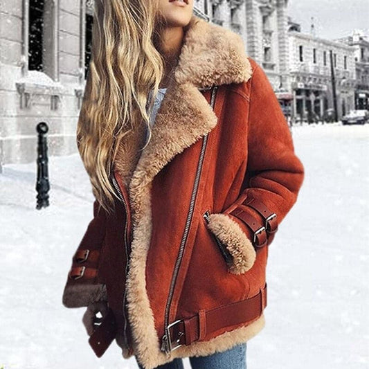 Clara – Gefütterte Pilotenjacke Damen