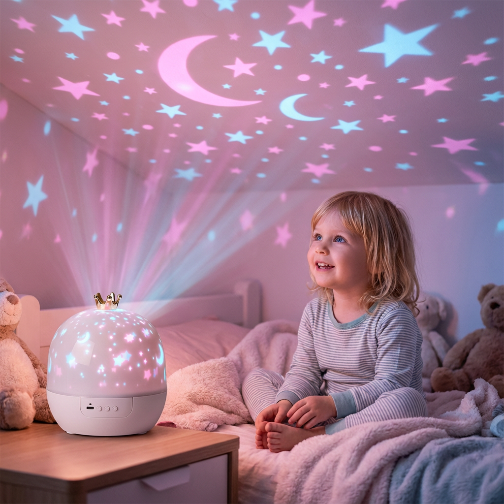 2-in-1 Children’s Night Light and Projector