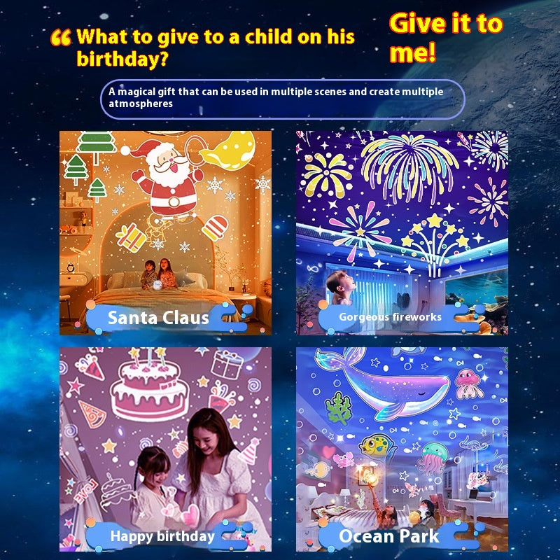 2-in-1 Children’s Night Light and Projector