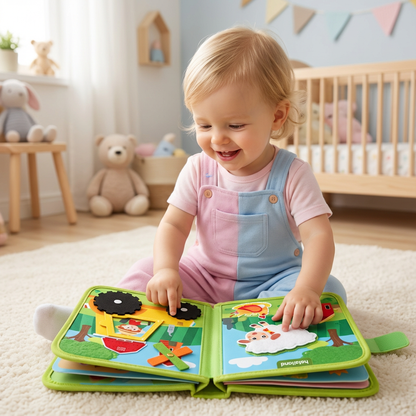 Educational Montessori Farm Story Book