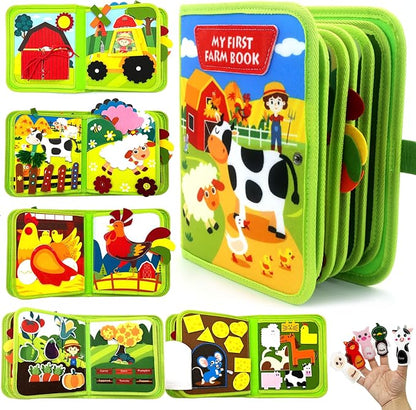 Educational Montessori Farm Story Book