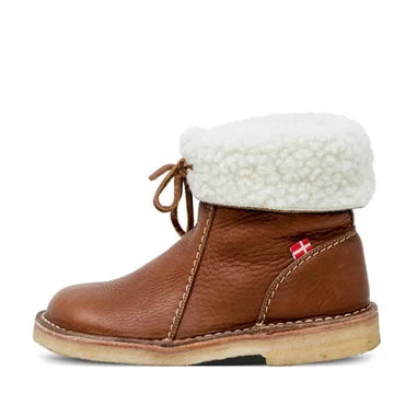 Sofia – Gefütterte Leder-Winterstiefel Damen