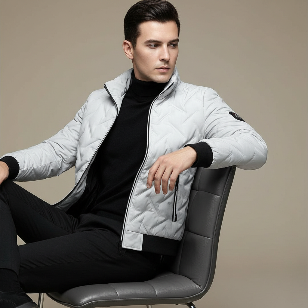 Cole – Quilted Lightweight Puffer Jacket for Men