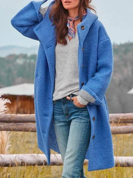 Amelie – Oversize Wollmantel Damen