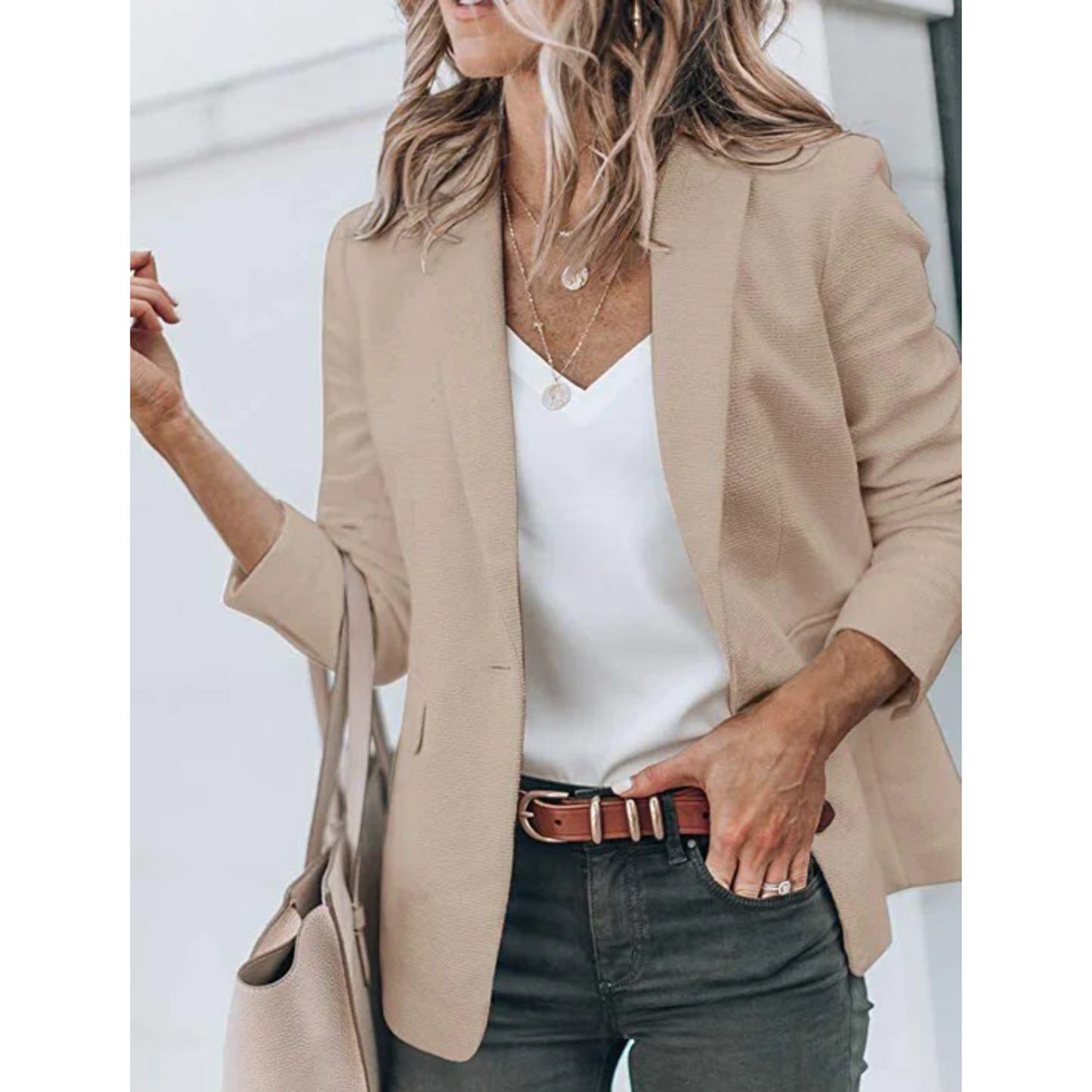 Sophia - Damen Blazer klassisch mit Reverskragen