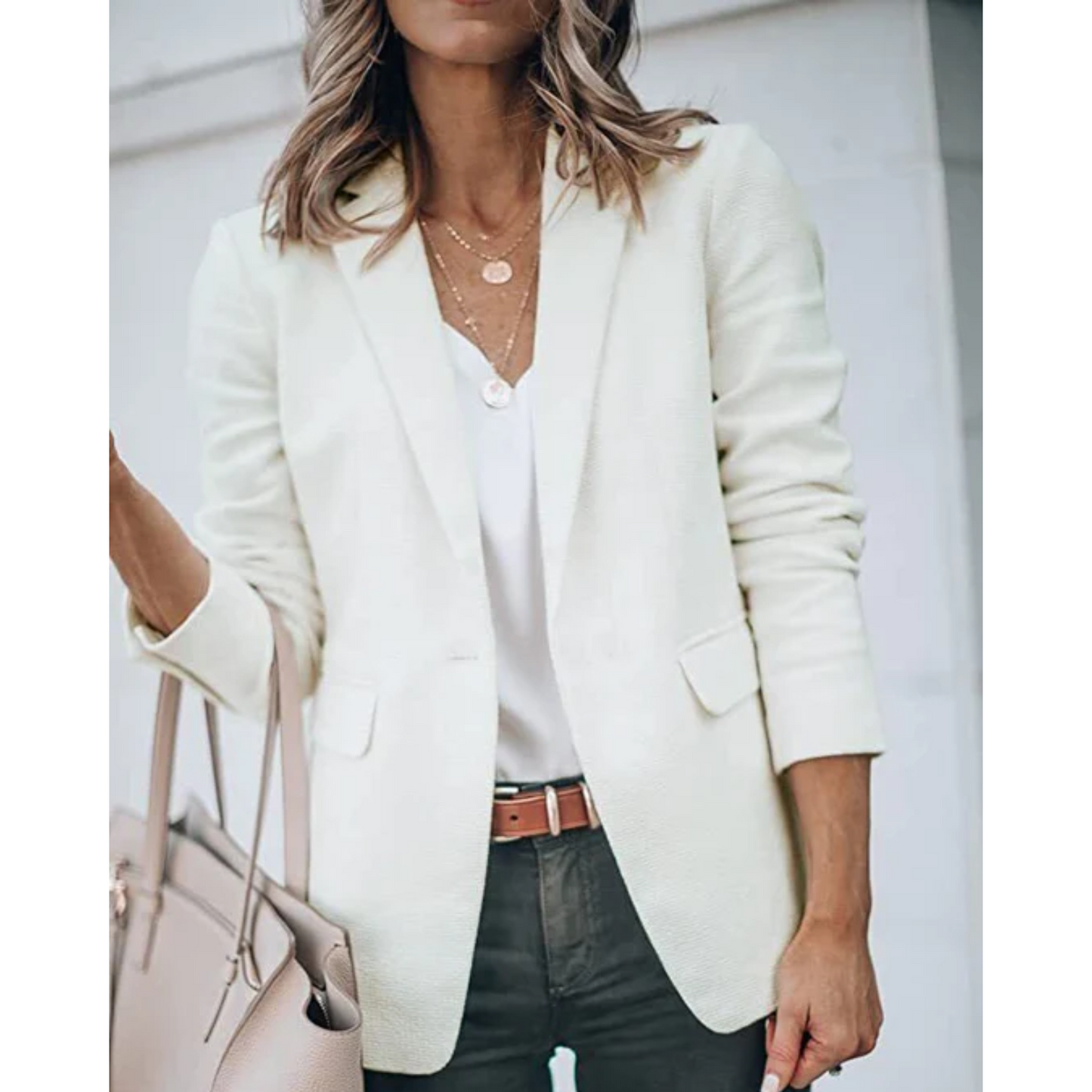 Sophia - Damen Blazer klassisch mit Reverskragen