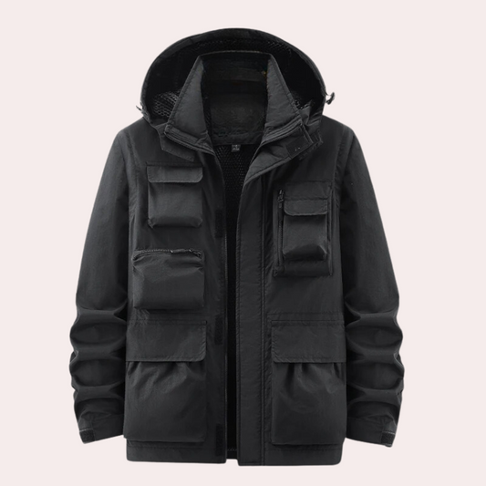 Ben – Multifunktionale Outdoorjacke Herren mit Kapuze