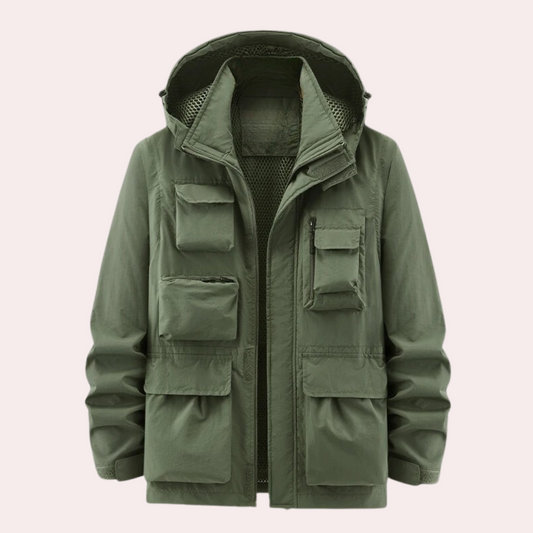 Ben – Multifunktionale Outdoorjacke Herren mit Kapuze