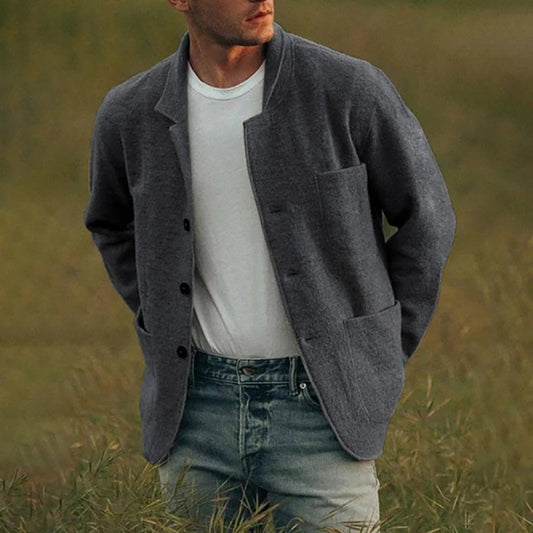 Felix - Herren Freizeitjacke mit Knopfleiste