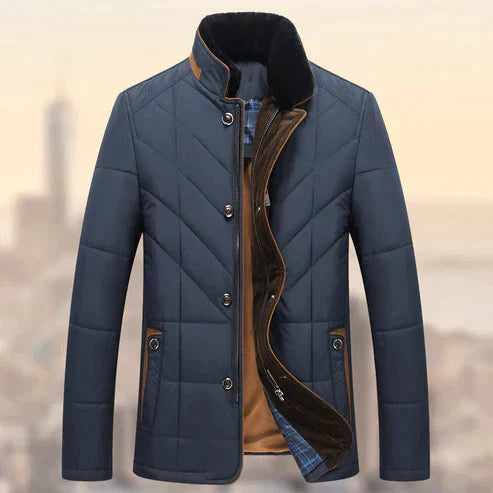 Héctor – Steppjacke mit Kunstfell-Innenfutter
