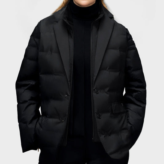 Clara – Gepolsterte Winterjacke mit Blazer-Design Damen