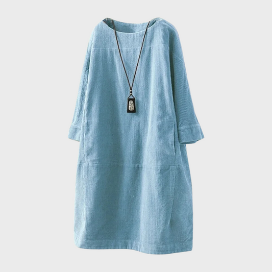 Clara - Damen Freizeitkleid mit lockerer Passform