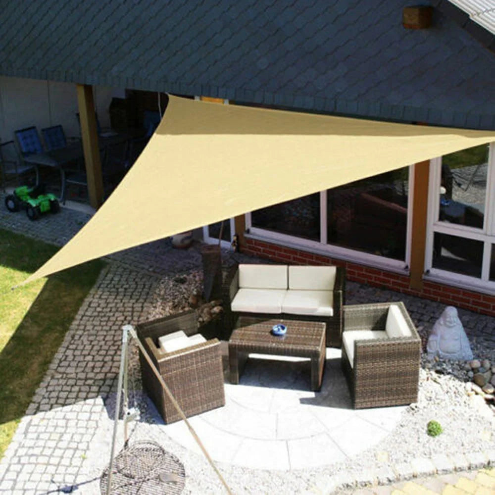 Water-Repellent Sun Shade Sail for Balcony, Terrace, and Garden