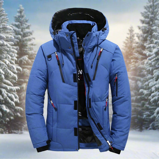 Arvid - Herren Winterjacke wasserabweisend mit Kapuze