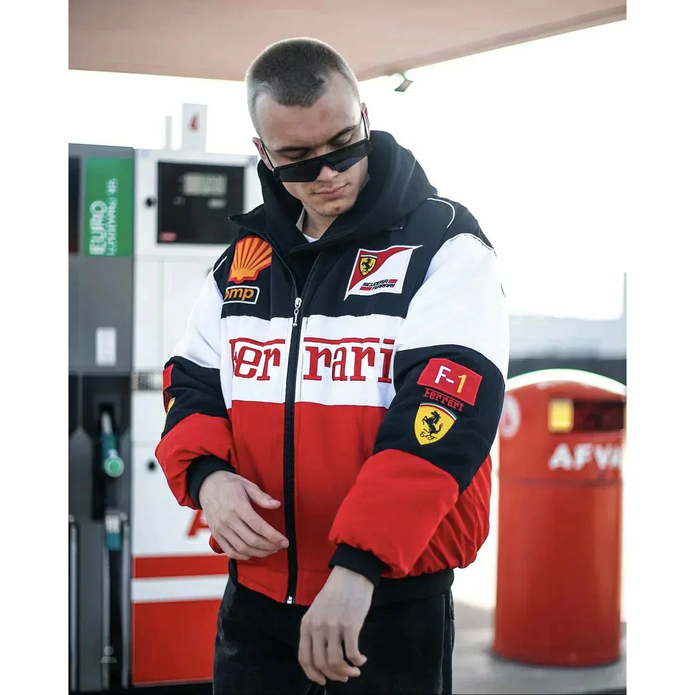 Leon - Herren Rennjacke im Racing Design