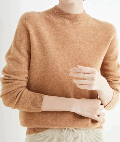 Clara – Klassischer Kaschmir Damenpullover