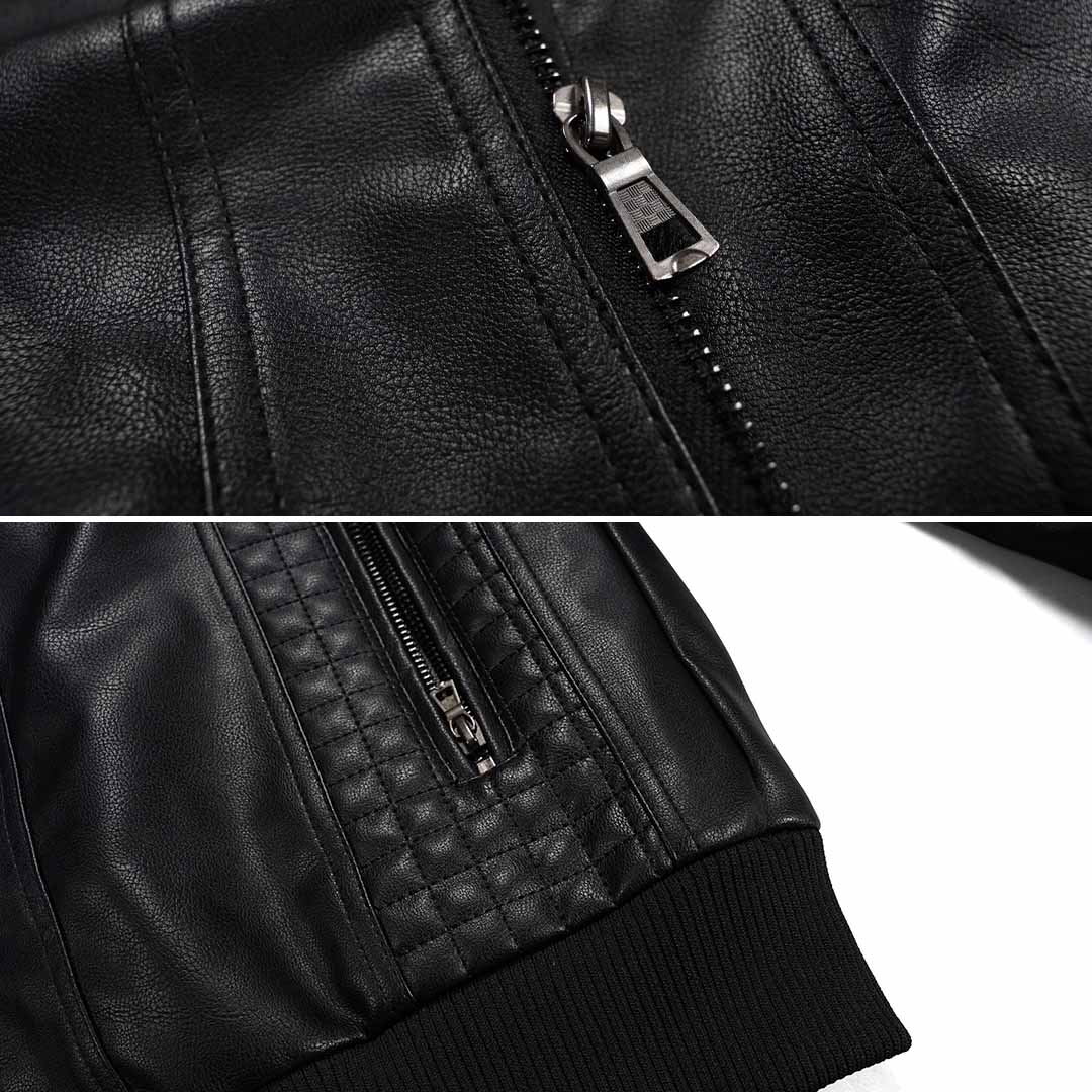 Adrian – Zweilagige Lederjacke Herren