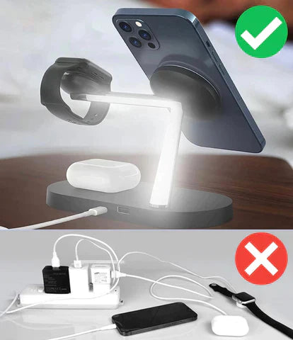 MultiCharge Pro 3-in-1 Charging Station