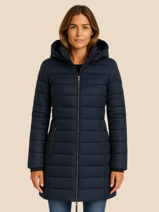 Clara - Damen Steppjacke mit Kapuze