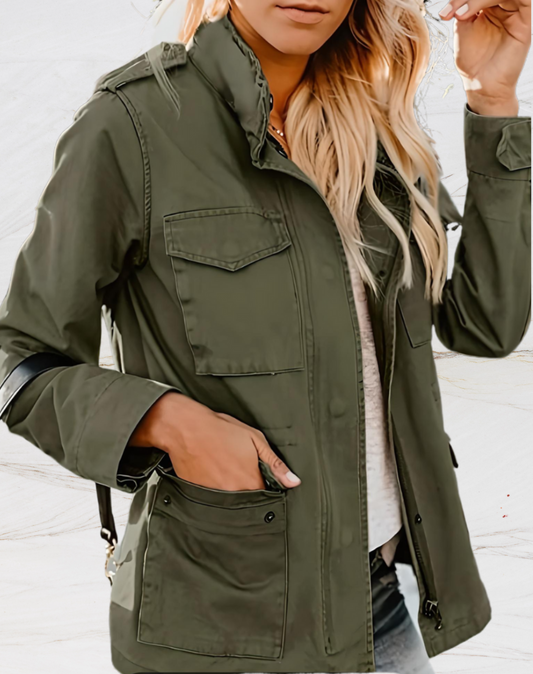 Sophie – Leichte Utility Jacke Damen