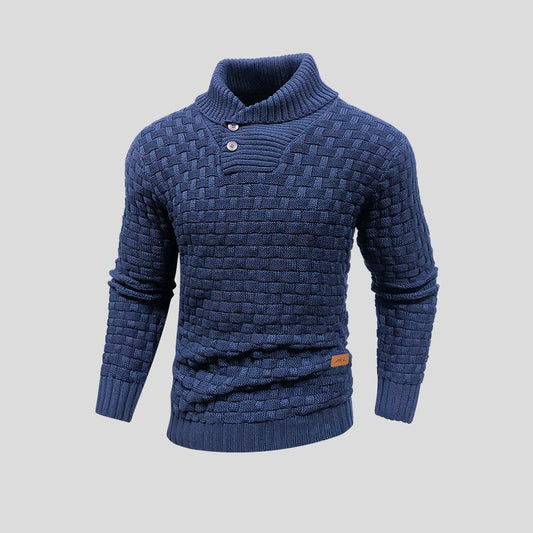 Fabian – Strukturiertes Strickpullover Herren