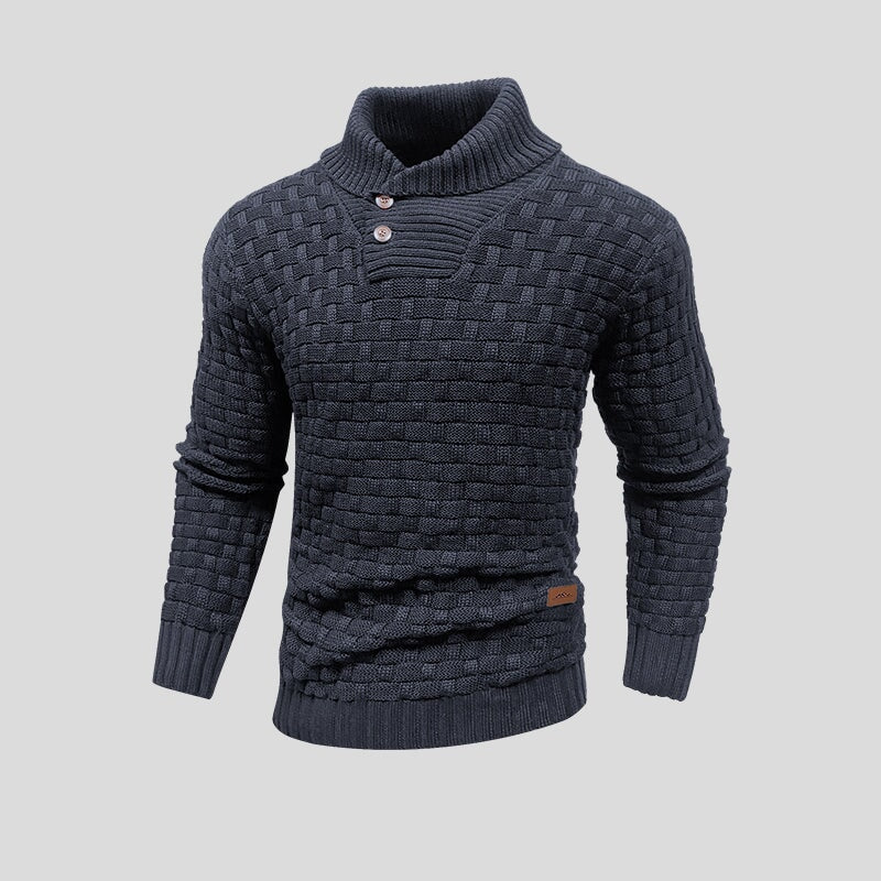 Fabian – Strukturiertes Strickpullover Herren