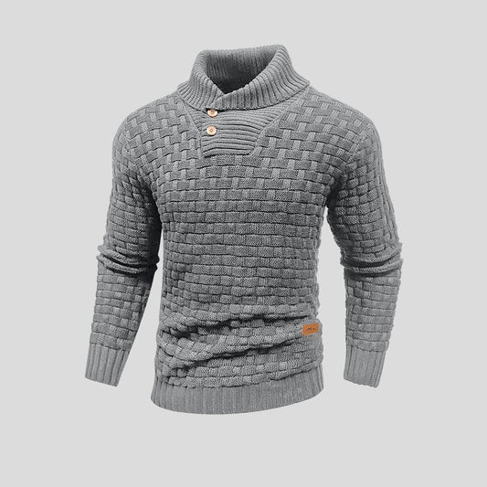 Fabian – Strukturiertes Strickpullover Herren