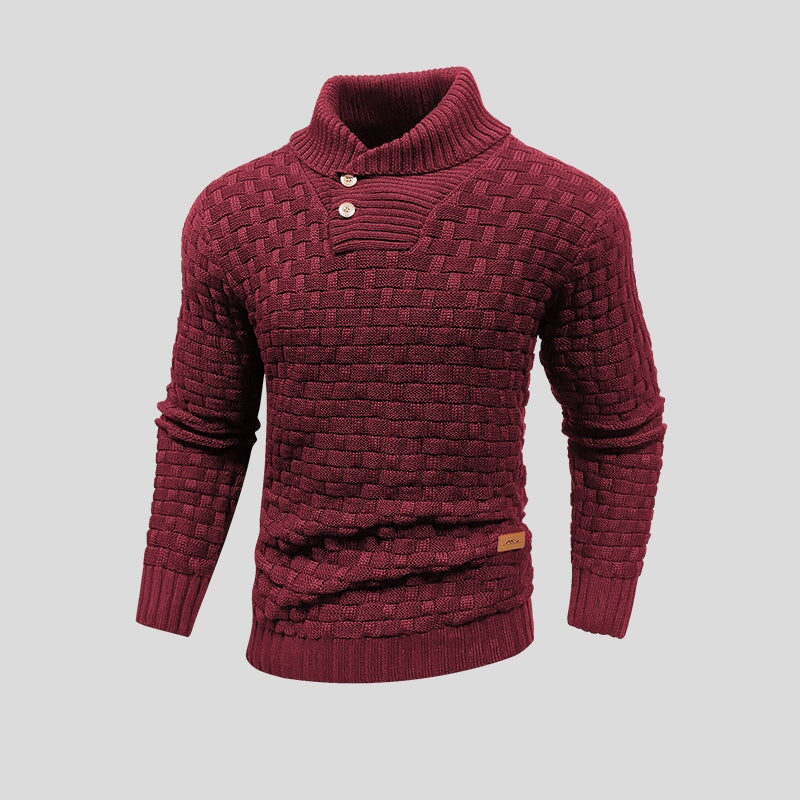 Fabian – Strukturiertes Strickpullover Herren