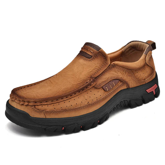 David - Herren Slipper mit rutschfester Sohle und Bequem-Passform