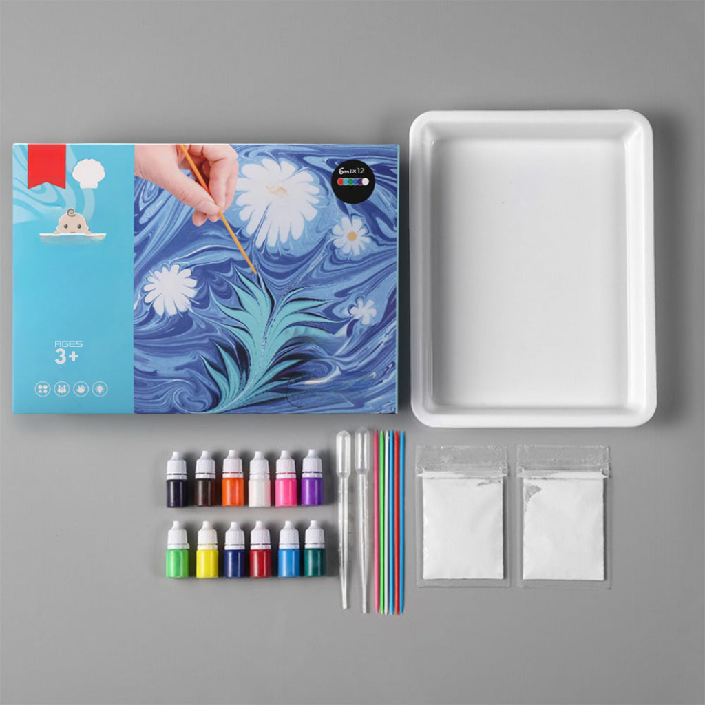 ColoraFlow | Creative Water Marbling Kit for Kids and Adults