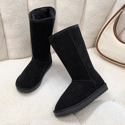 Holly – Cozy Fleece-Lined Winter Zip Boots for Women