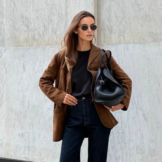 Clara - Damen Oversized Blazer Casual Chic