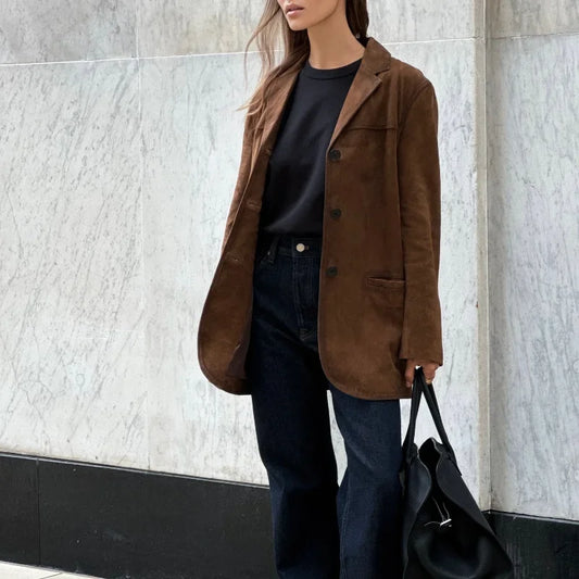 Clara - Damen Oversized Blazer Casual Chic