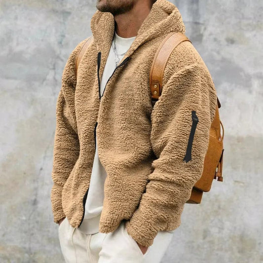 Lennox – Fleece Hoodie mit Reißverschluss für Herren