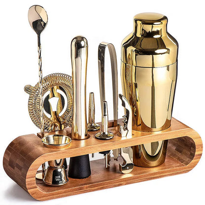 Stirré Signature Stainless Steel Cocktail Bar Set