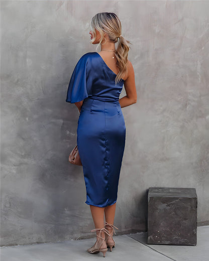 Stuttgart | Hochwertig Elegantes Partykleid aus Seide