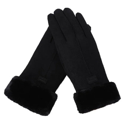 Damen Winterhandschuhe – Warme Touchscreen Thermo-Handschuhe mit Fleece-Futter | Winddichte Weiche Handschuhe für Outdoor & Wandern Kaufschwan®